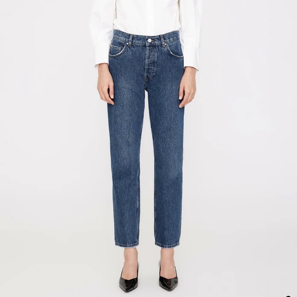 (NWT) ANINE BING - Benson Jean - Marine Blue - Picture 1 of 5